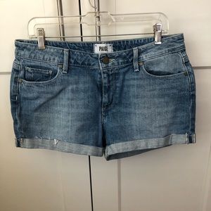 Paige denim shorts size 30